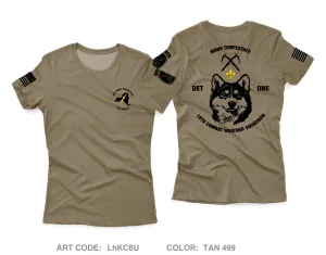 18th Combat Weather Squadron Detachment 1 Core Women's SS Performance Tee - LhKC6U