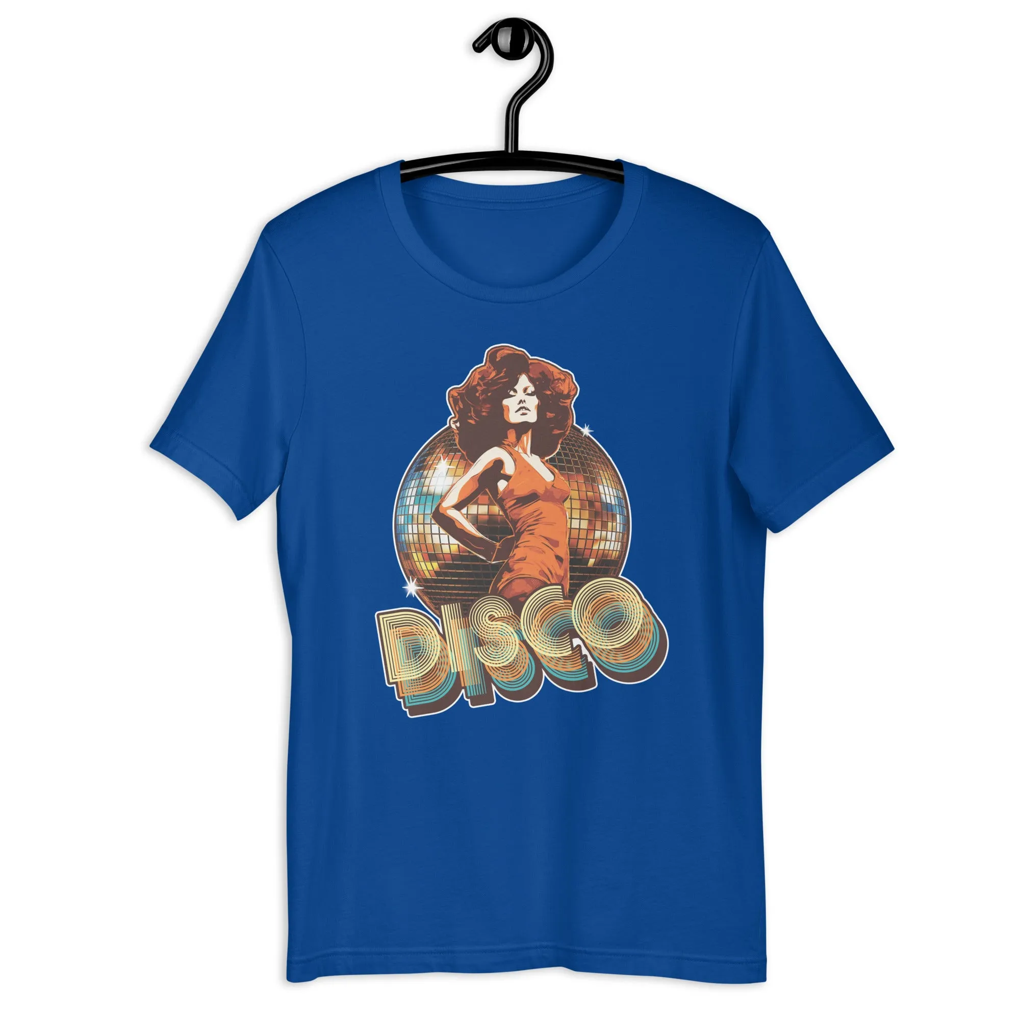 70's Disco Queen GlitterBall Unisex t-shirt