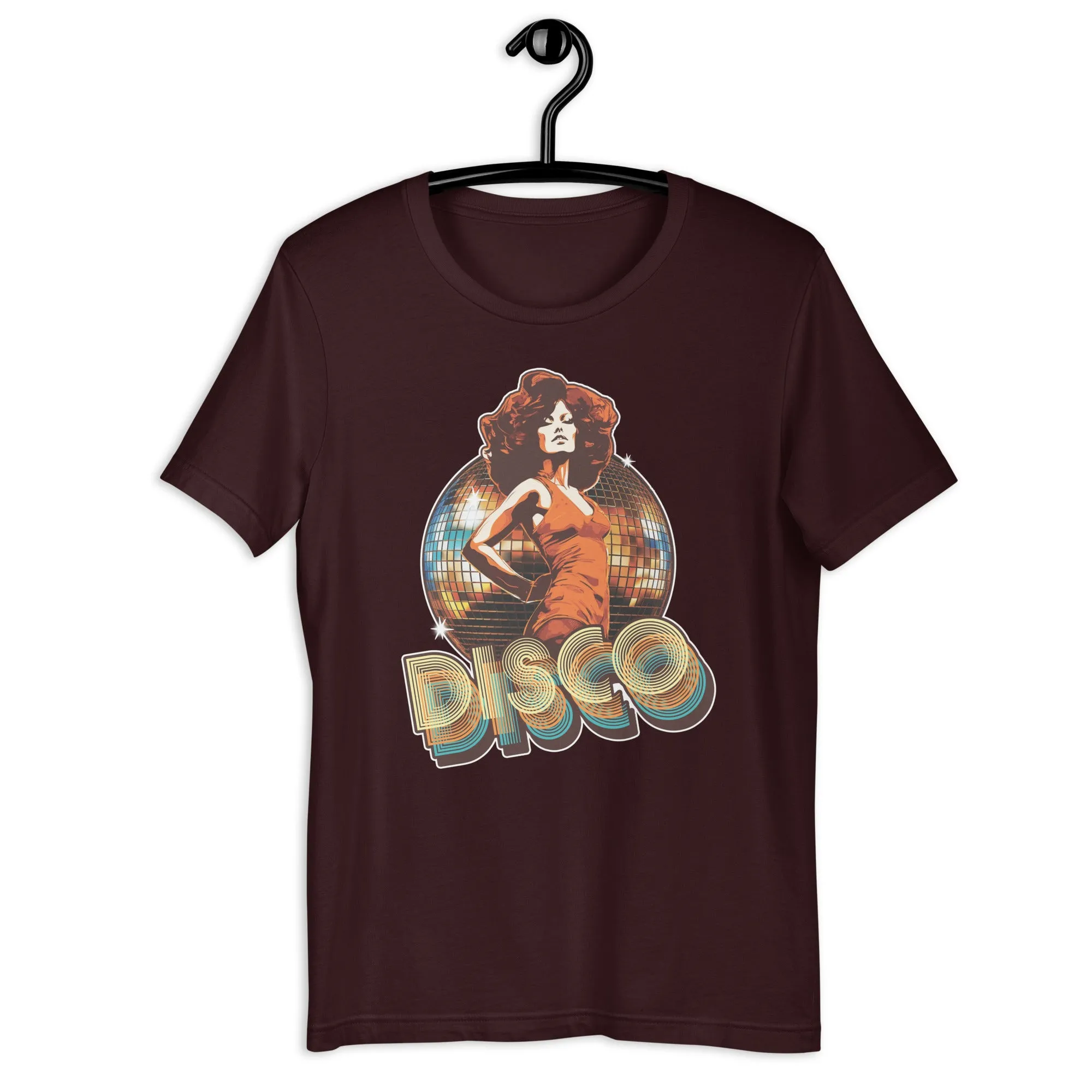 70's Disco Queen GlitterBall Unisex t-shirt