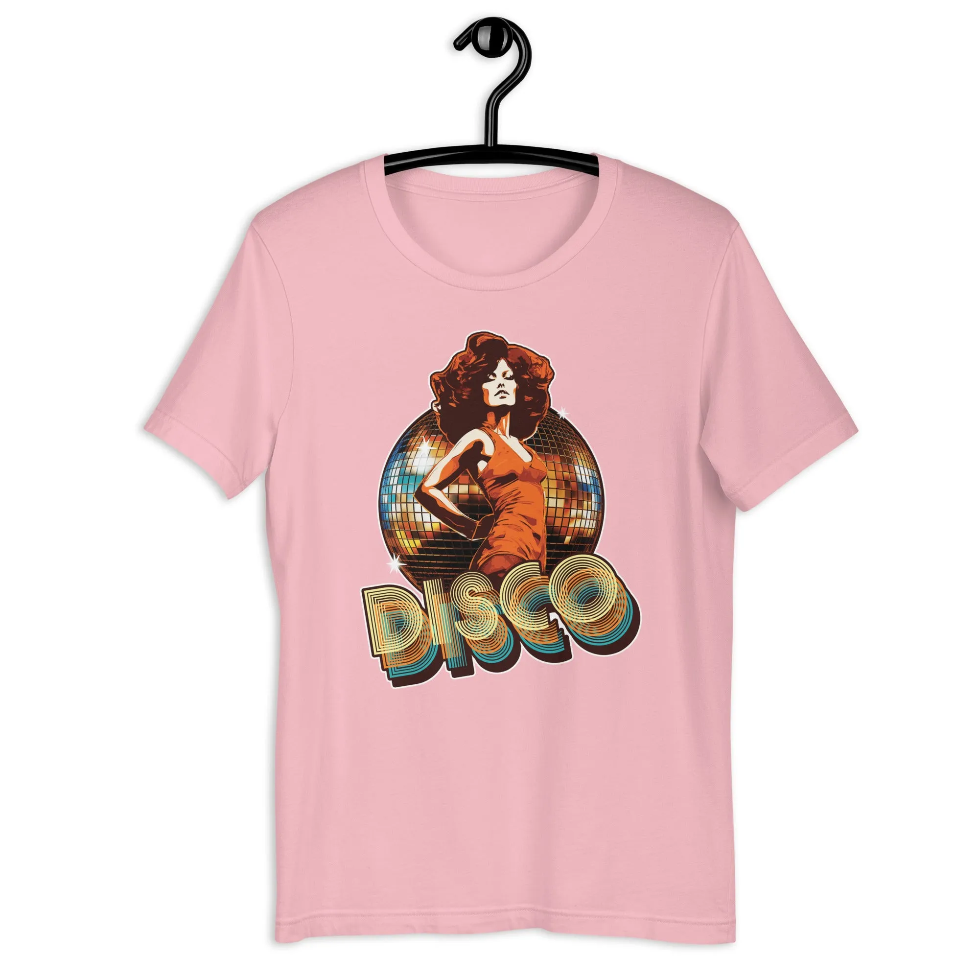 70's Disco Queen GlitterBall Unisex t-shirt
