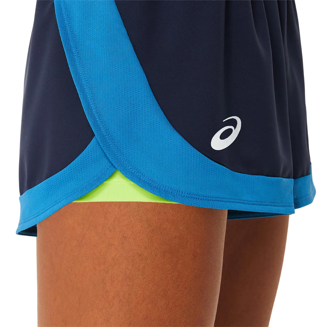 Asics Women's Match Short (Navy/Green)