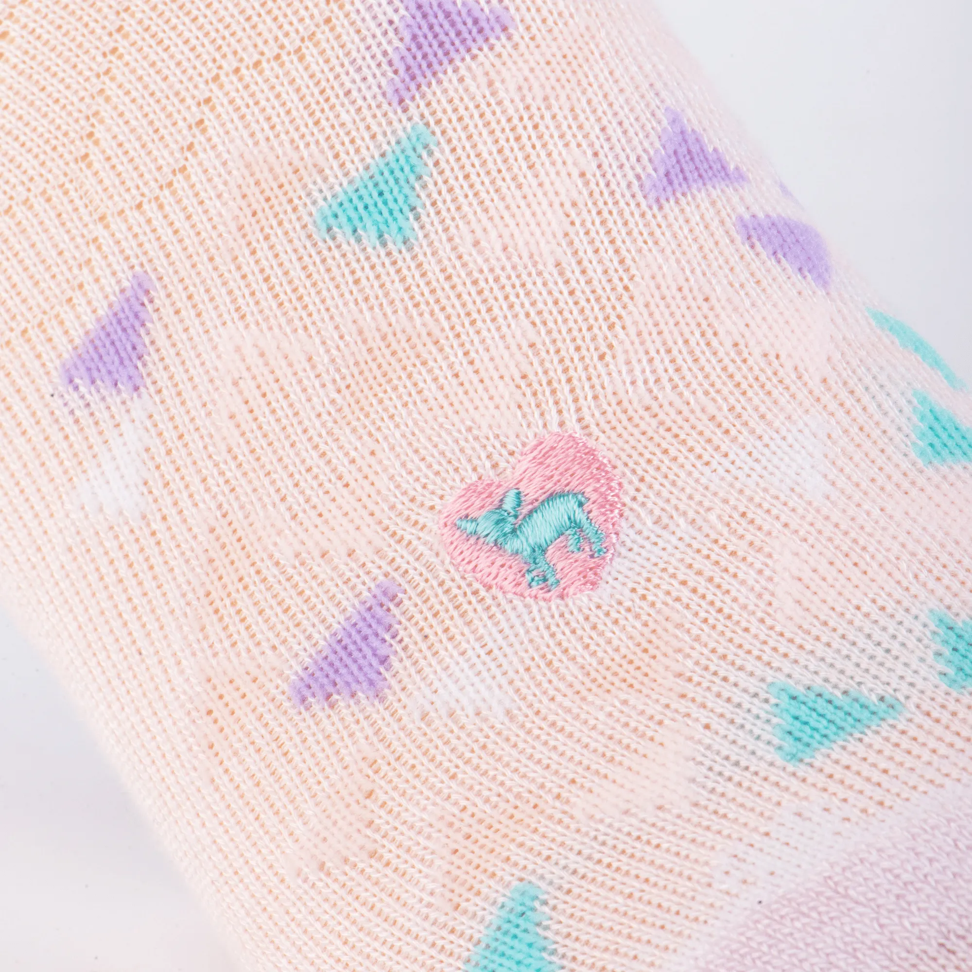 Bamboo Socks | No Fuss No-Show | What's Your Angle Pink