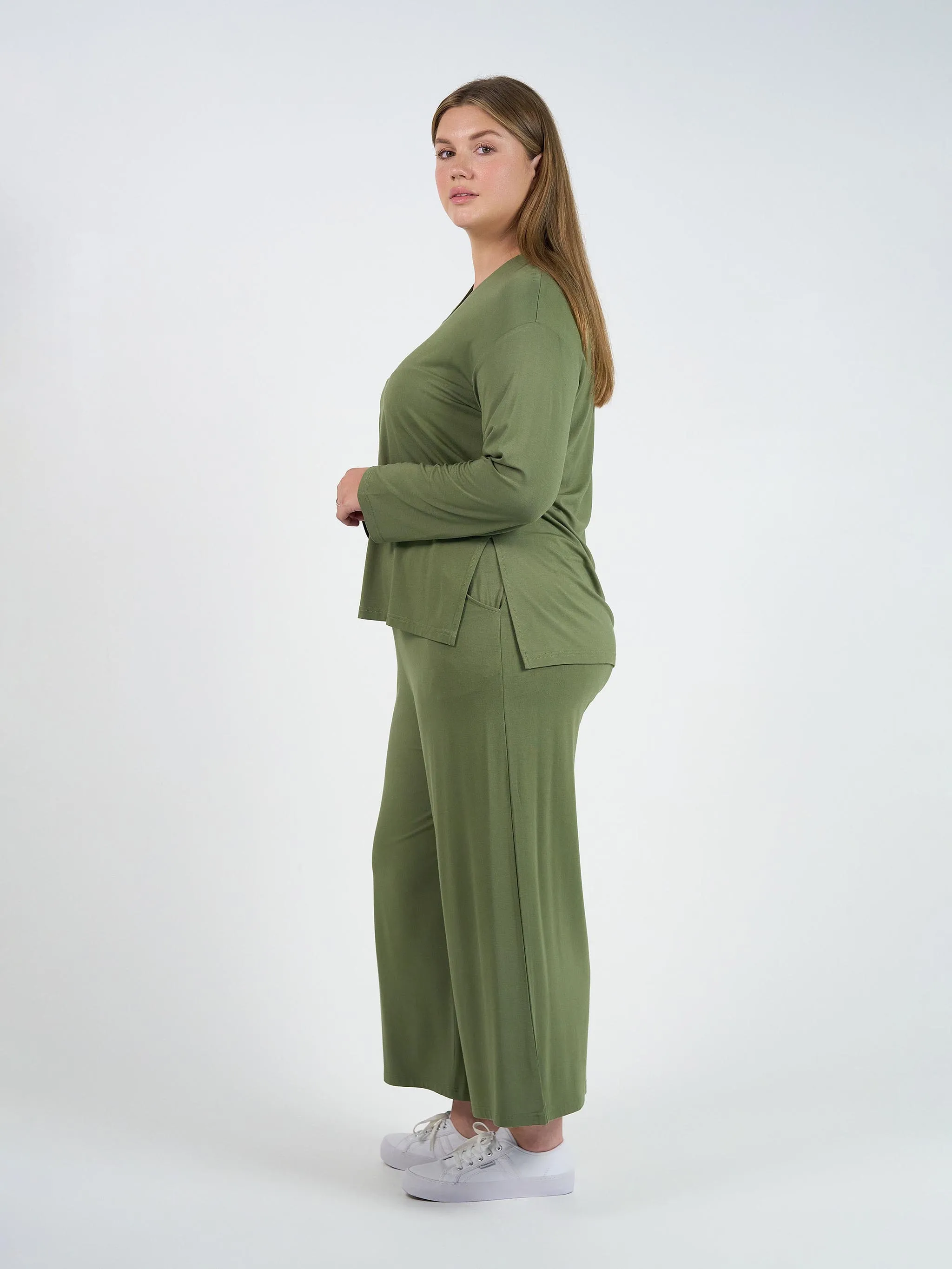 Braxton Bamboo Long Sleeve Top