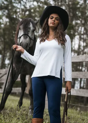 Braxton Bamboo Long Sleeve Top