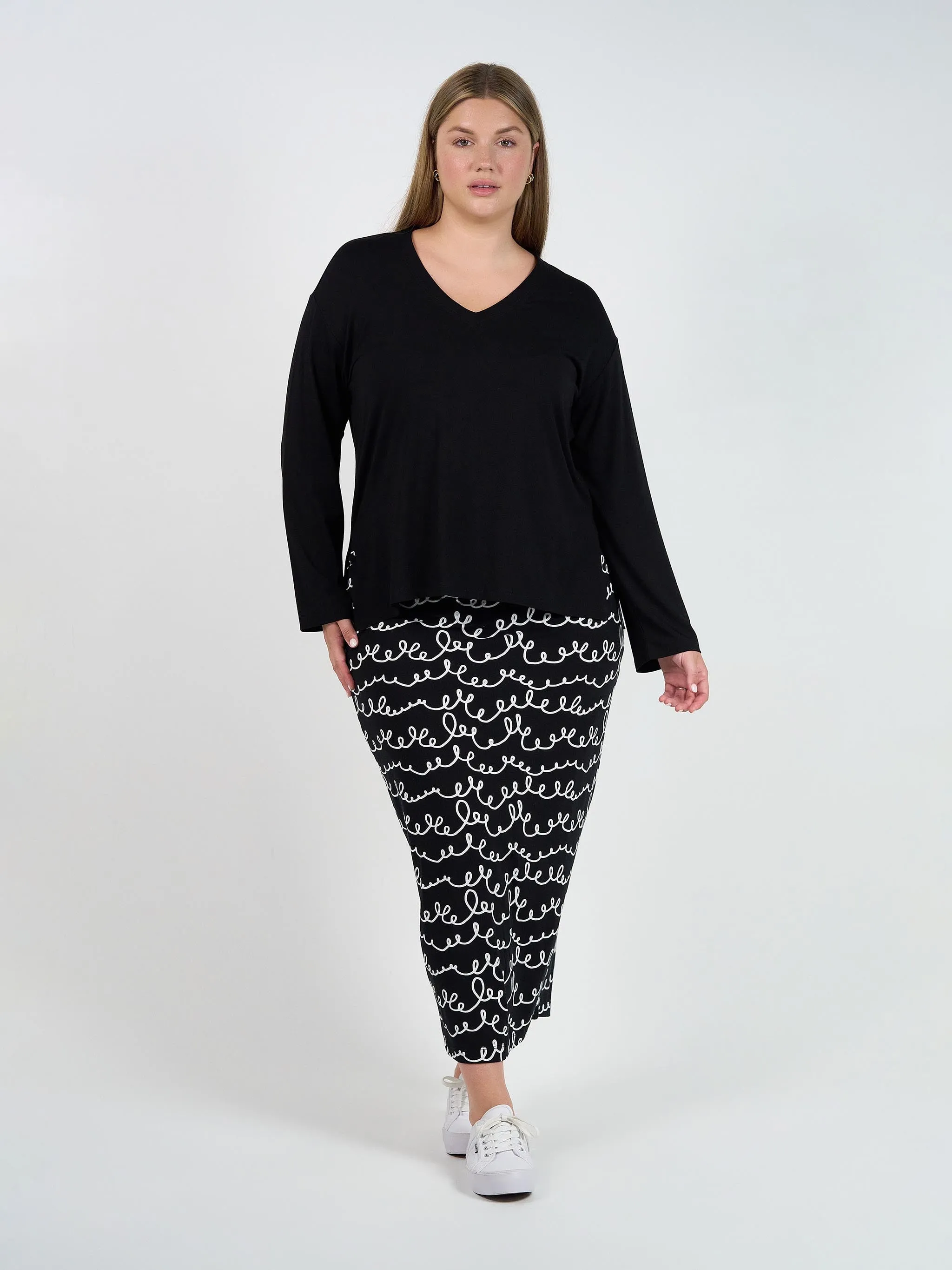 Braxton Bamboo Long Sleeve Top