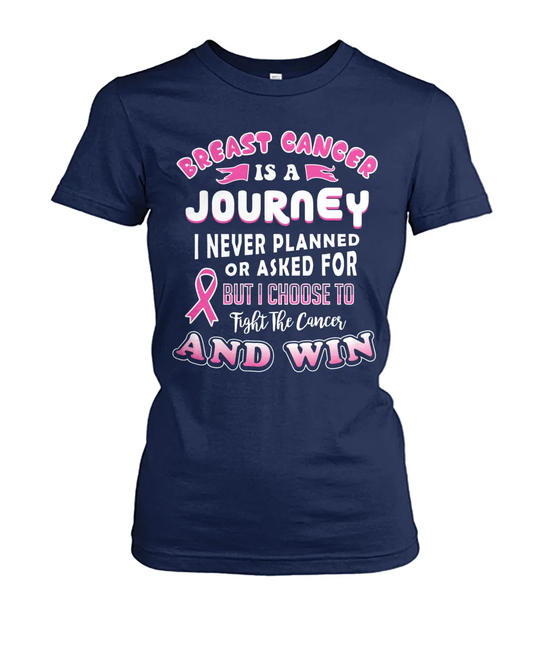 Breast Cancer is a Journey Shirts and Long Sleeves