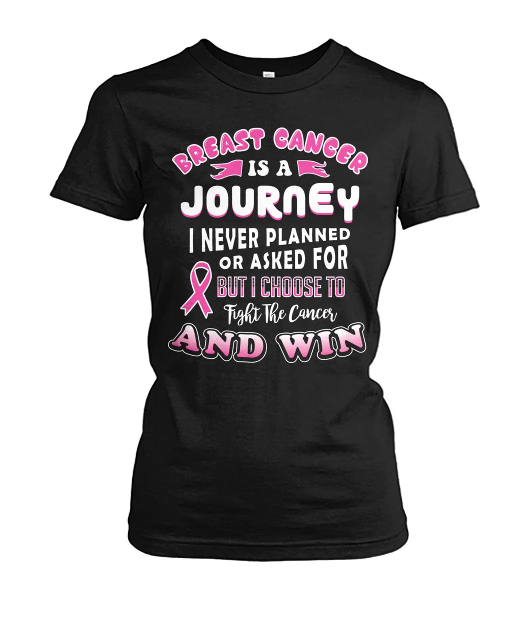 Breast Cancer is a Journey Shirts and Long Sleeves