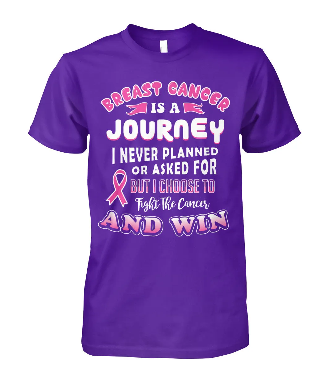 Breast Cancer is a Journey Shirts and Long Sleeves