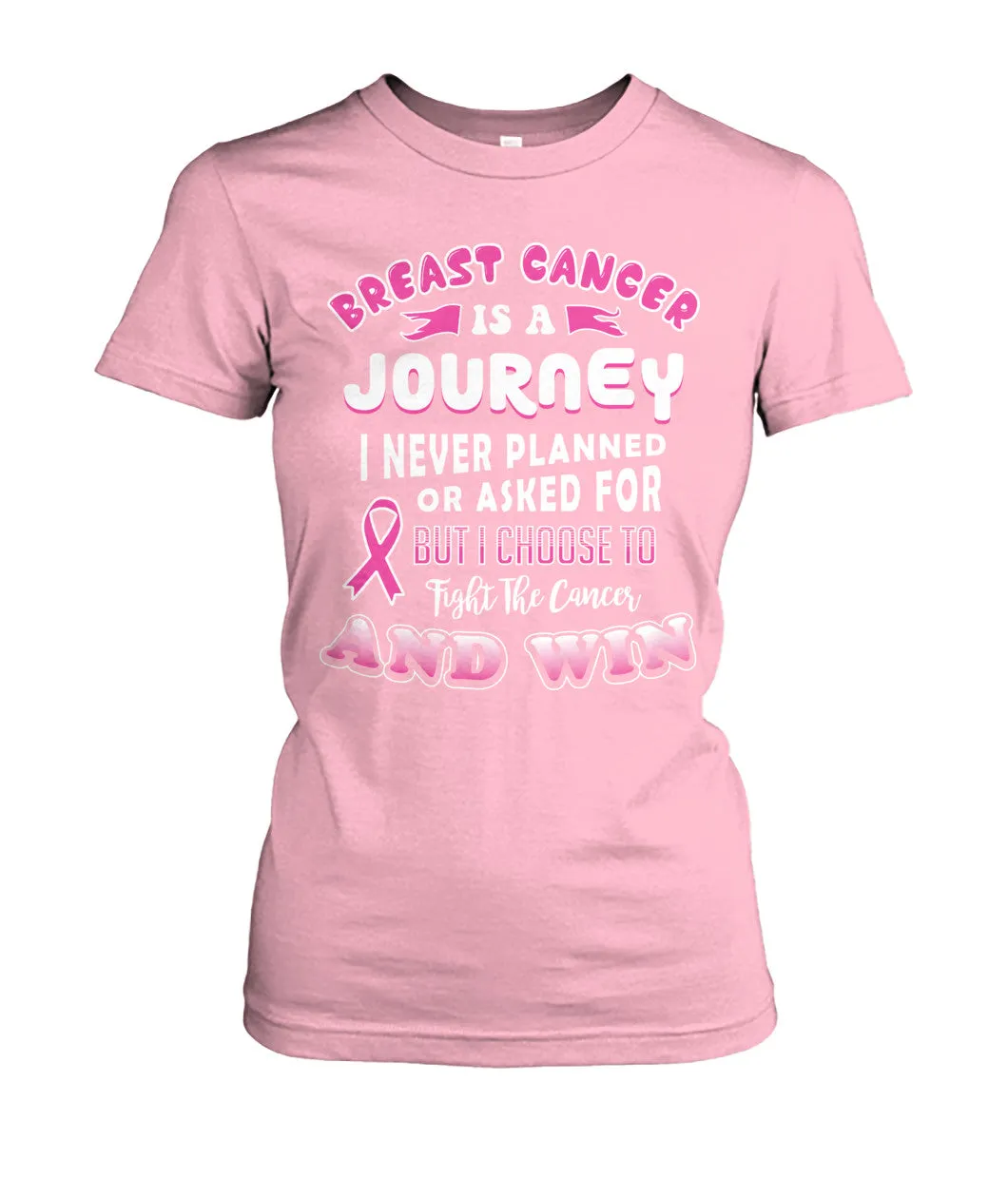 Breast Cancer is a Journey Shirts and Long Sleeves
