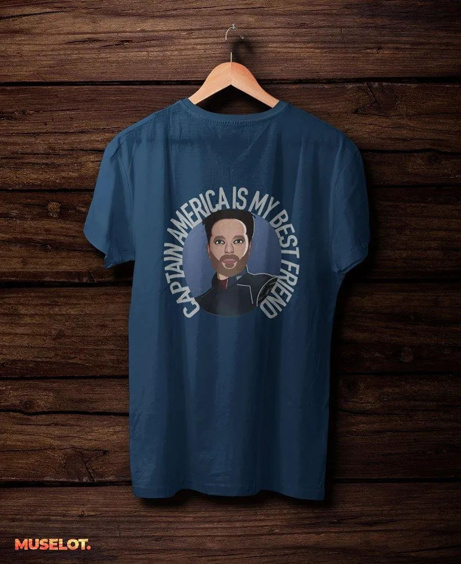Bucky Barnes printed t shirts
