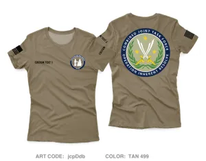 CUSTOM OSJA CJTF-OIR Core Women's SS Performance Tee - jcpDdb