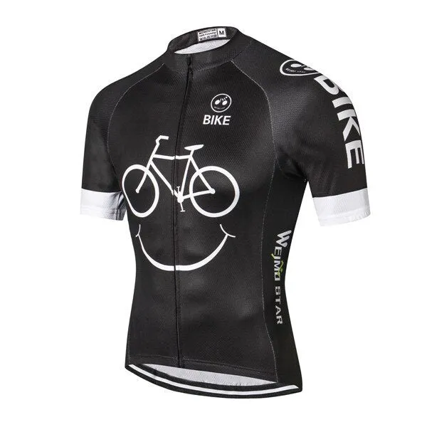 Cycling jersey Men's Bike jerseys Mountain road Tops summer ProTeam MTB Shirts Short sleeve Maillot  Ropa Ciclismo Racing skull
