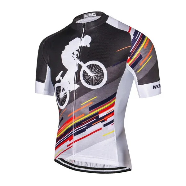 Cycling jersey Men's Bike jerseys Mountain road Tops summer ProTeam MTB Shirts Short sleeve Maillot  Ropa Ciclismo Racing skull