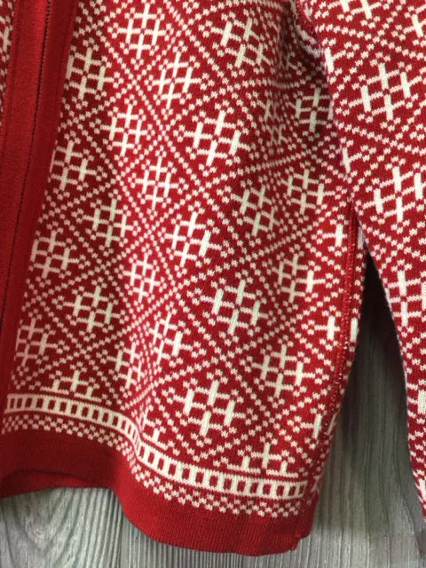 Fairisle Reversible Cardigan Size Medium