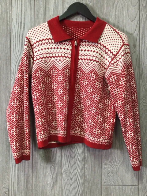 Fairisle Reversible Cardigan Size Medium