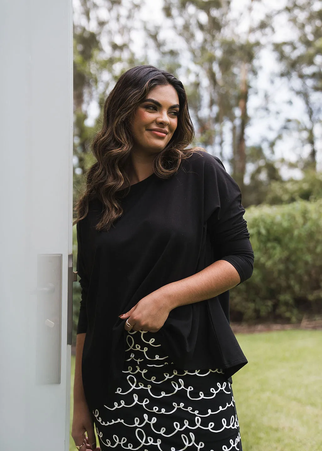 Gina Long Sleeved Bamboo Top