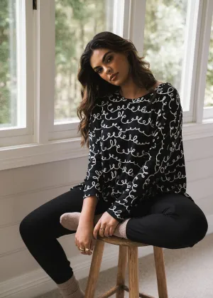Gina Long Sleeved Bamboo Top