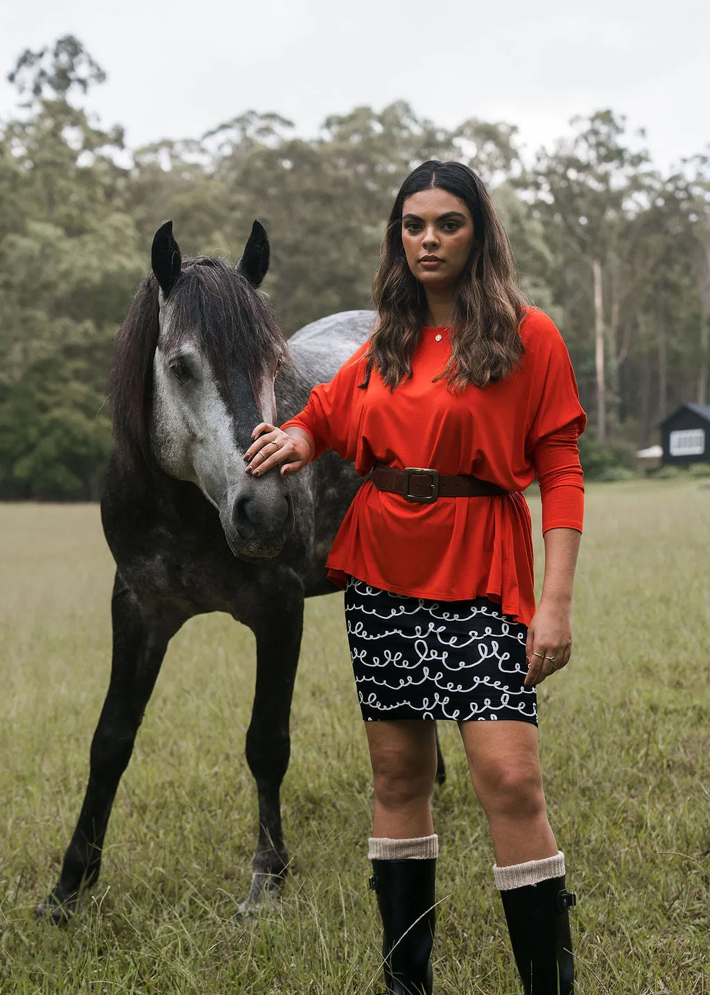 Gina Long Sleeved Bamboo Top