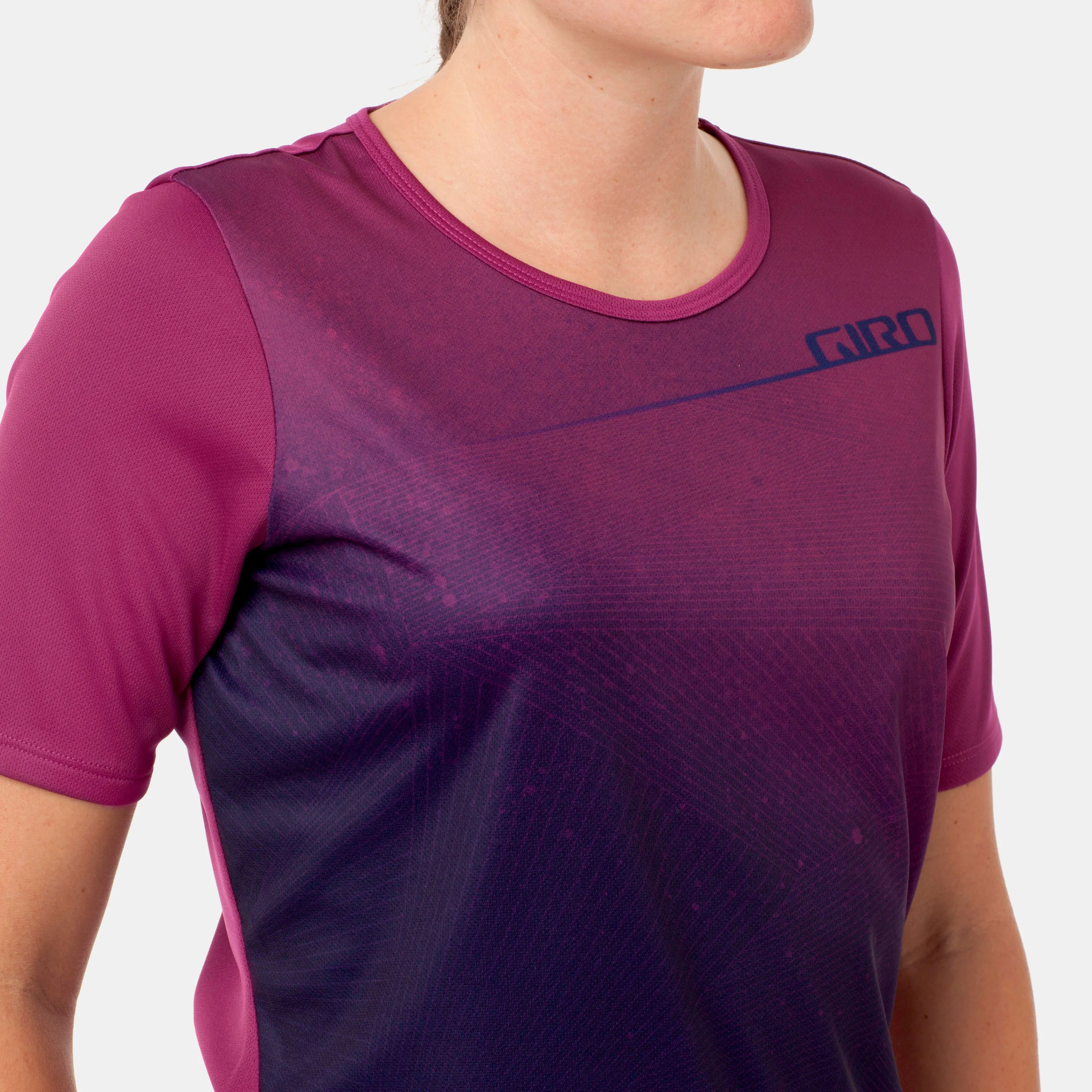 Giro Roust Jersey Mtb Womens - Berry
