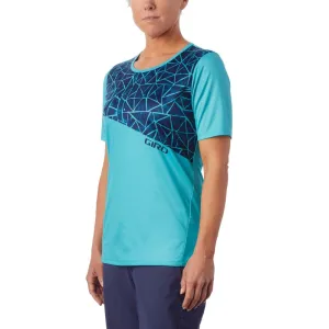 Giro Roust Jersey Mtb Womens - Ocean Blue / Aqua Blue