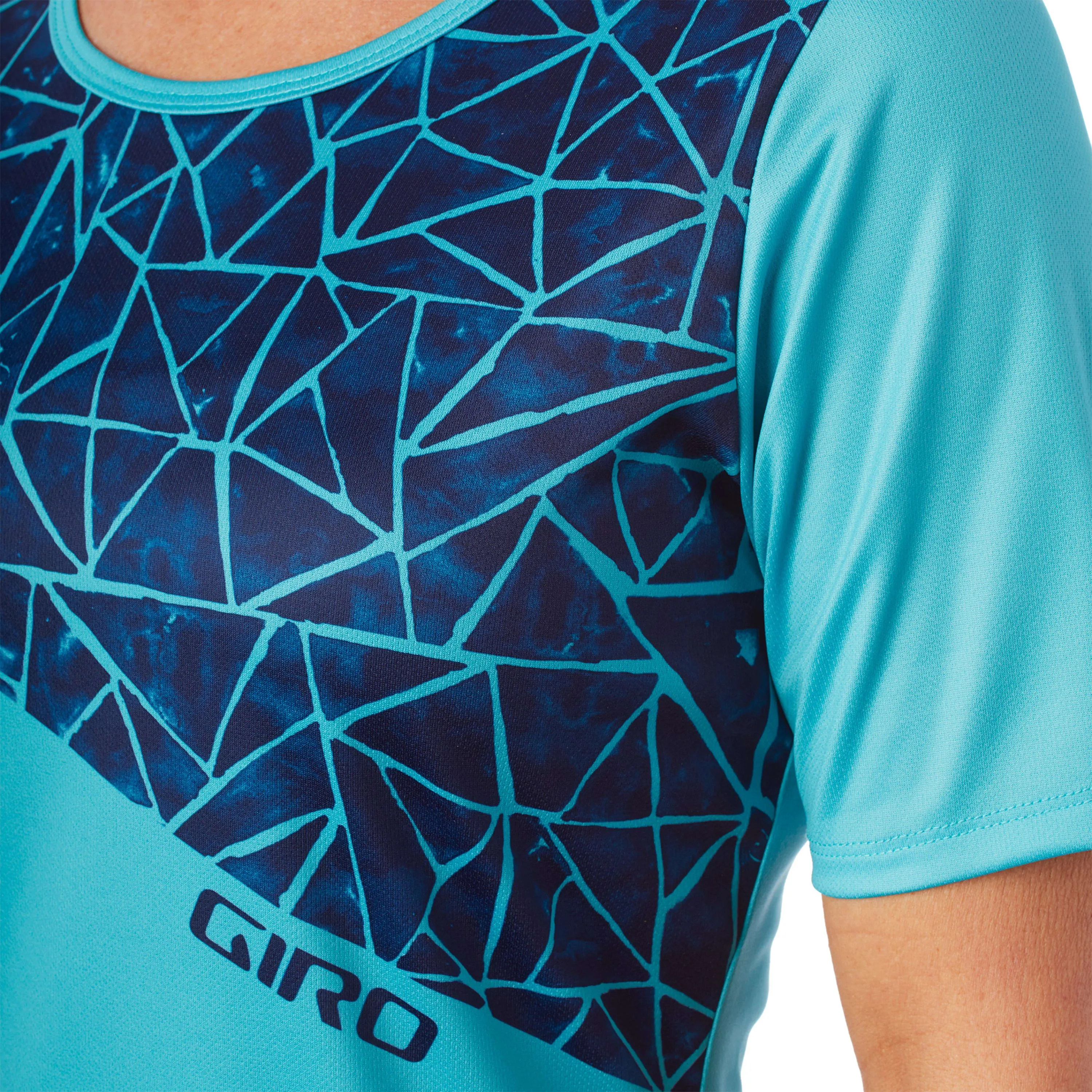 Giro Roust Jersey Mtb Womens - Ocean Blue / Aqua Blue
