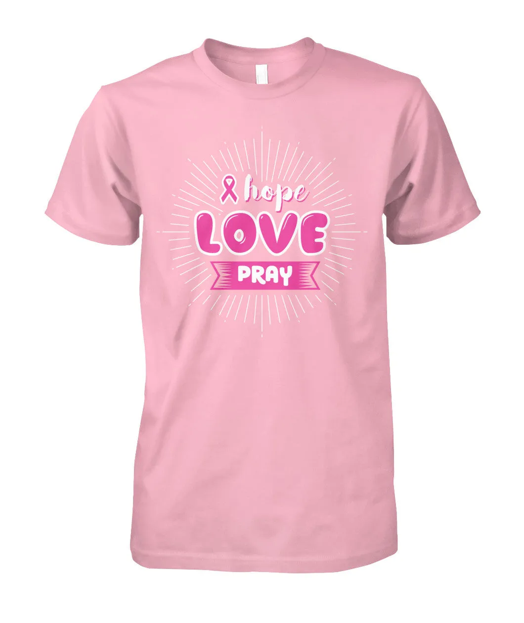 Hope Love Pray Shirts and Long Sleeves