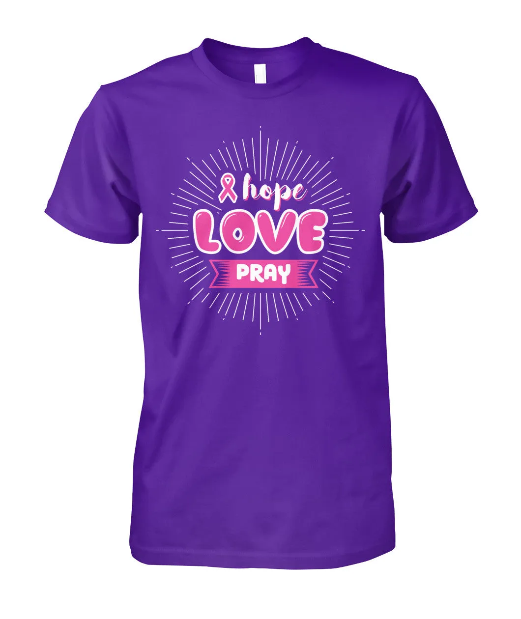 Hope Love Pray Shirts and Long Sleeves