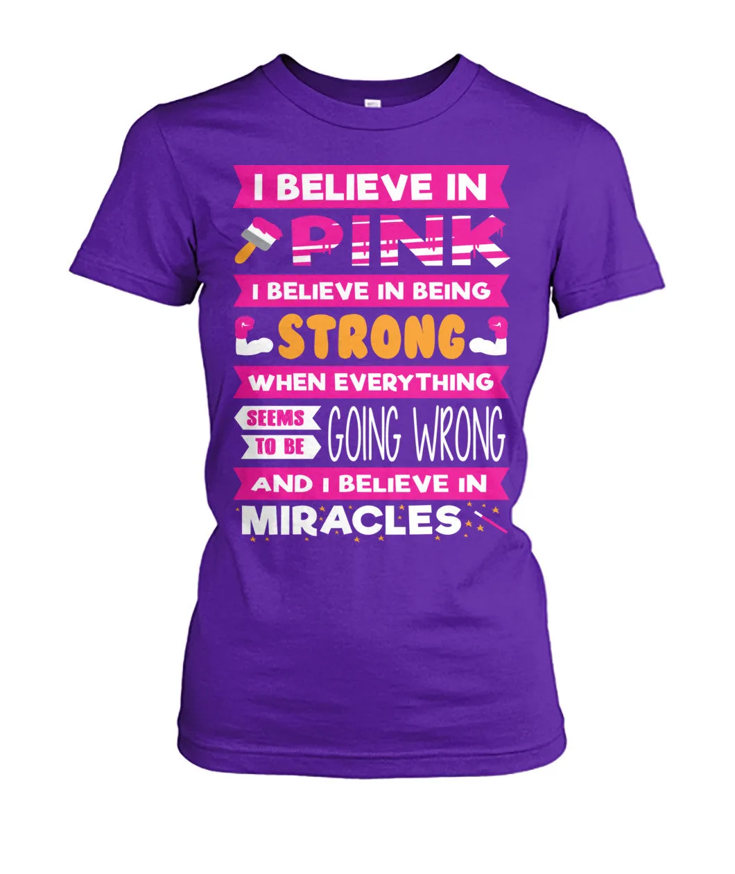 I Believe in Pink Shirts and Long Sleeves