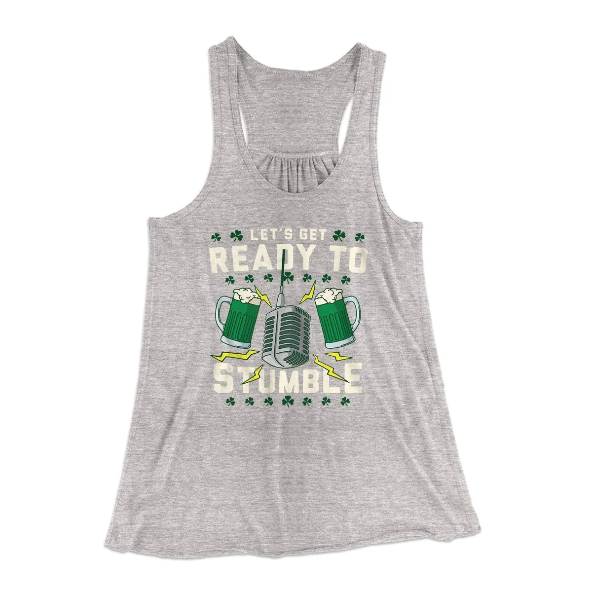Let's Get Ready To Stumble Women's Flowey Tank Top