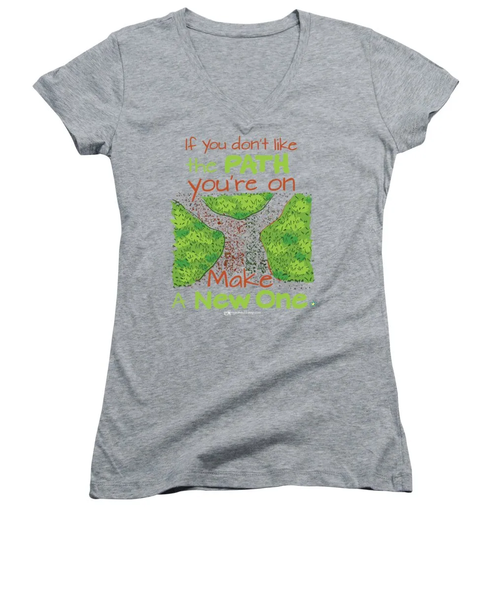 Make A New Path - Women's V-Neck