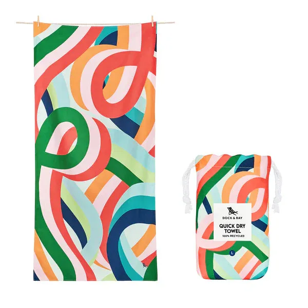 Quick Dry Towels L (Fruit Loops)