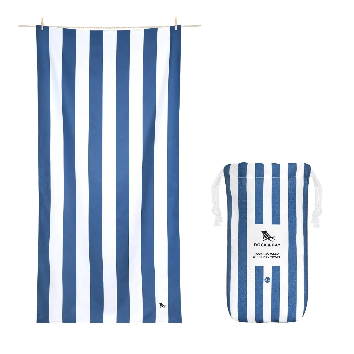 Quick Dry Towels XL (Whitsunday Blue)