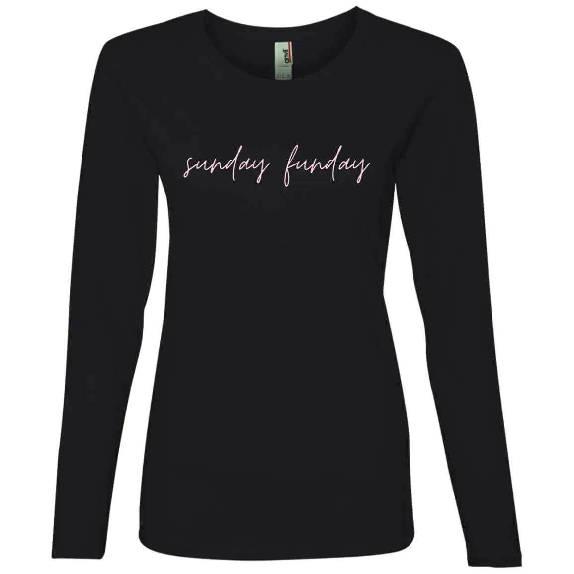 "Big Sunday Funday" Ladies' Lightweight LS T-Shirt