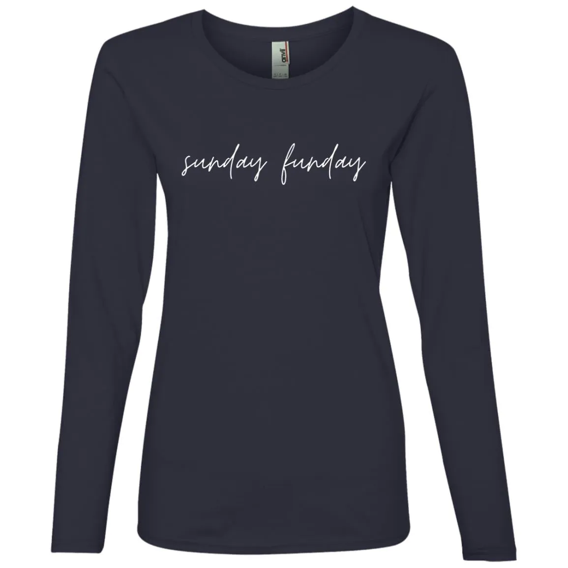 "Big Sunday Funday" Ladies' Lightweight LS T-Shirt