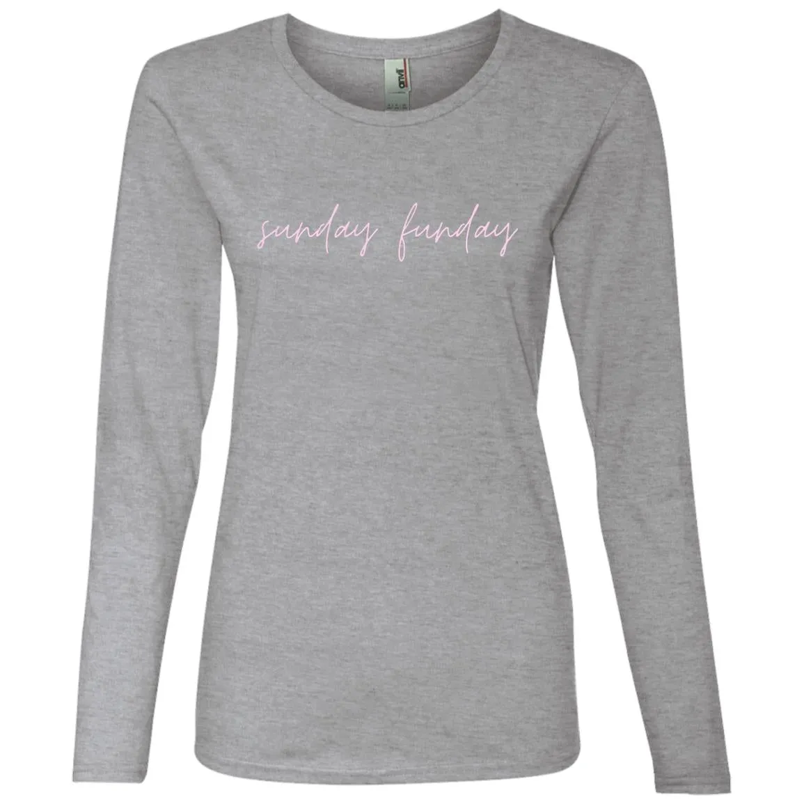 "Big Sunday Funday" Ladies' Lightweight LS T-Shirt
