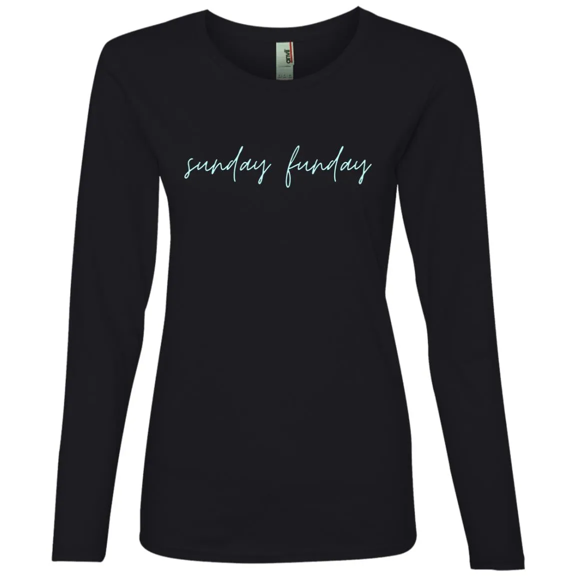 "Big Sunday Funday" Ladies' Lightweight LS T-Shirt