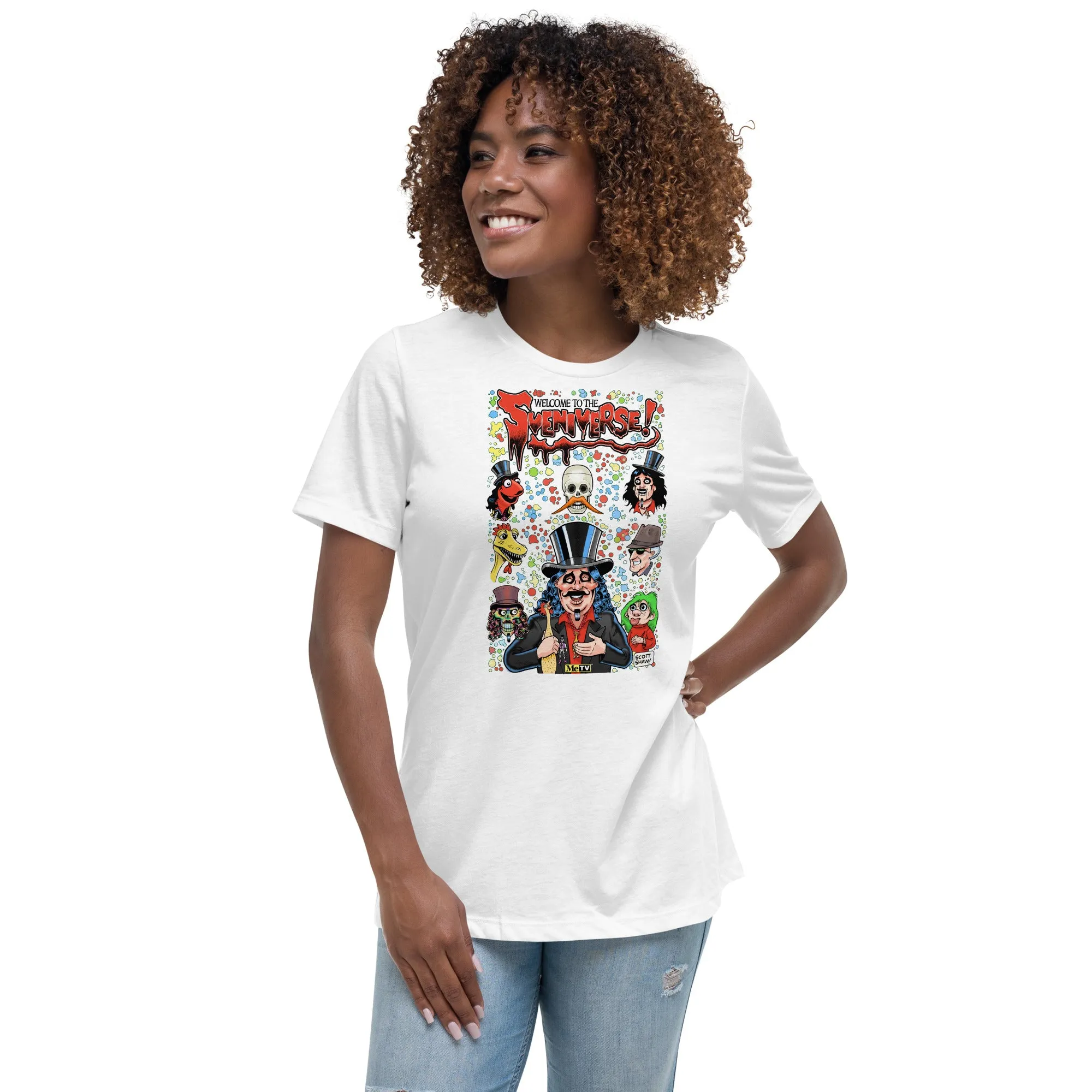 "Welcome to the Sveniverse" Svengoolie® T-Shirt by Scott Shaw! (2022 Series)