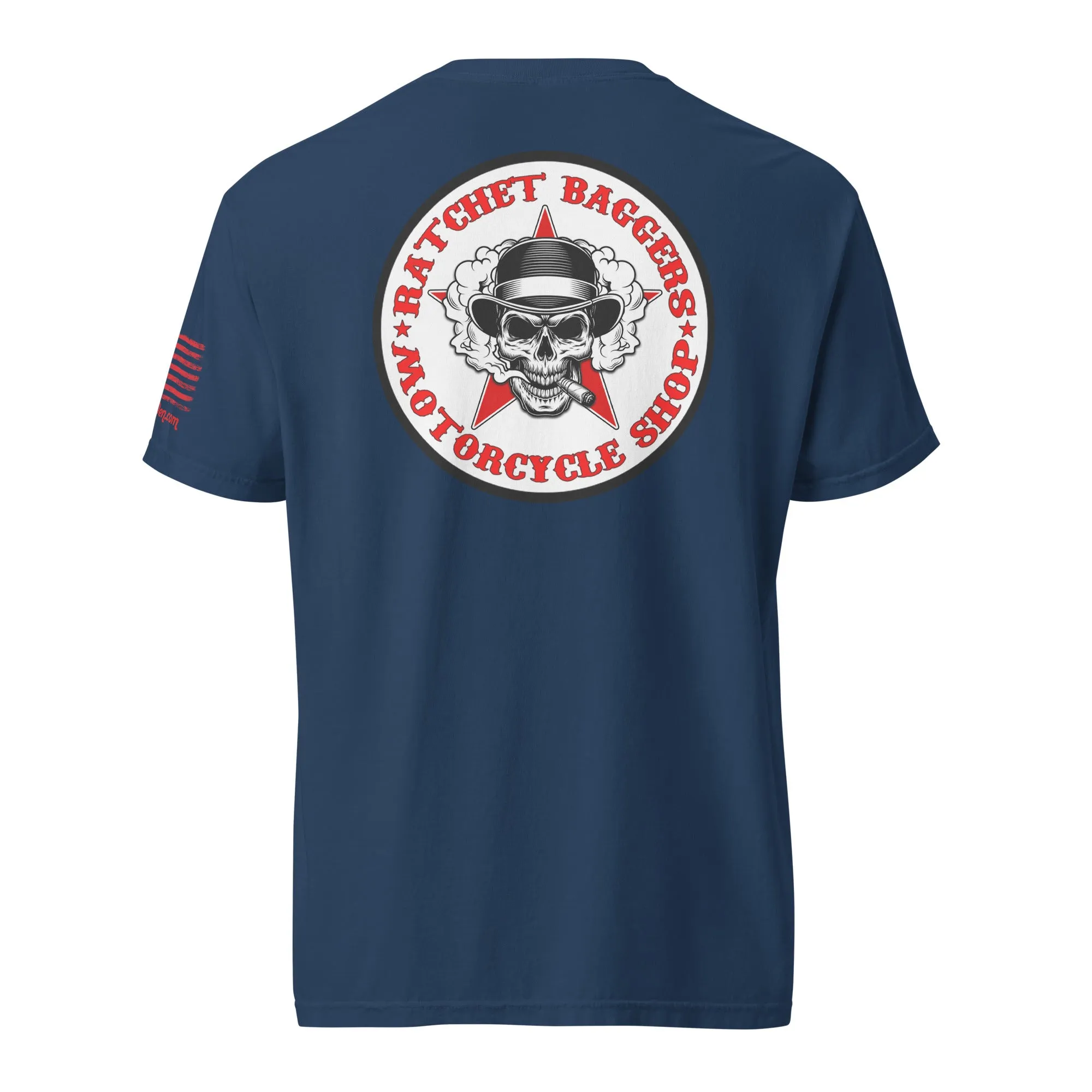 Ratchet Baggers Logo garment-dyed heavyweight t-shirt