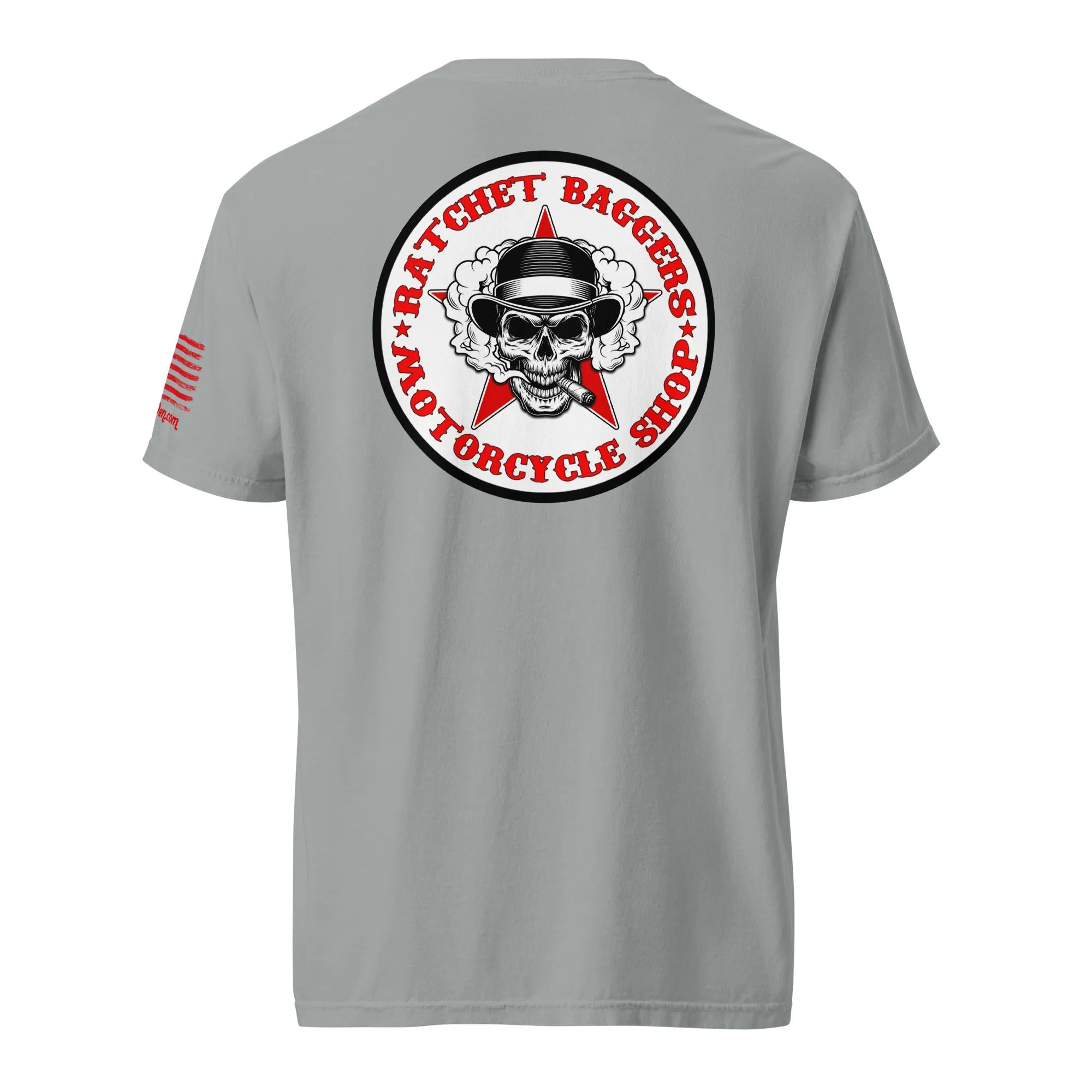 Ratchet Baggers Logo garment-dyed heavyweight t-shirt