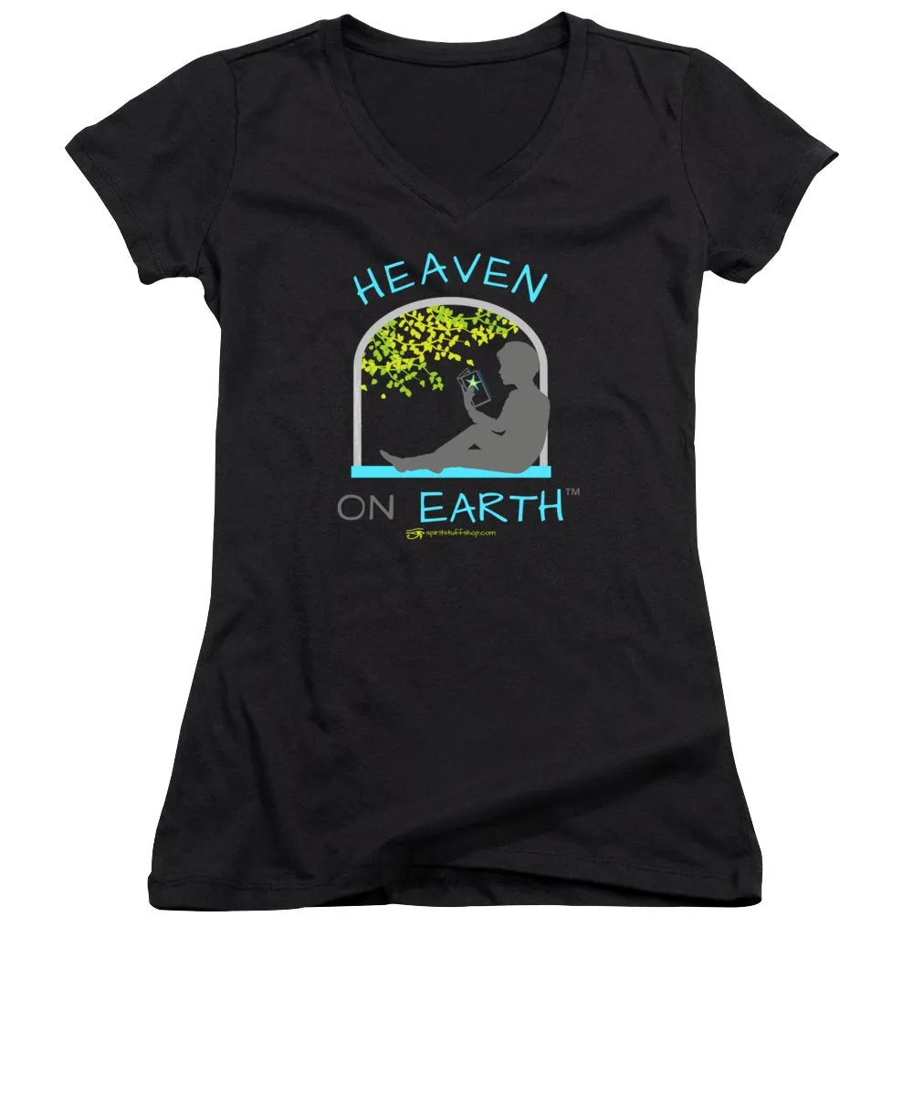 Reading Heaven On Earth - Women's V-Neck