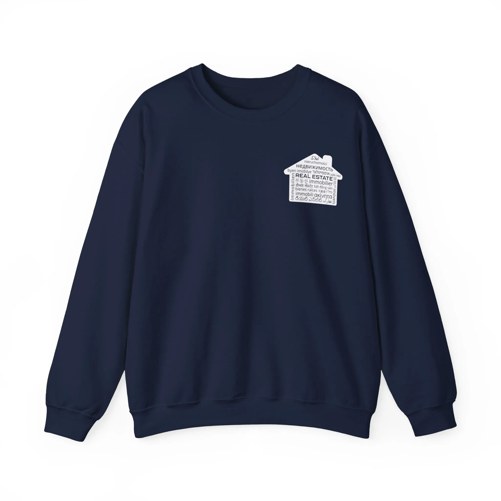 REAL ESTATE Translated Unisex Heavy Blend™ Crewneck Sweatshirt