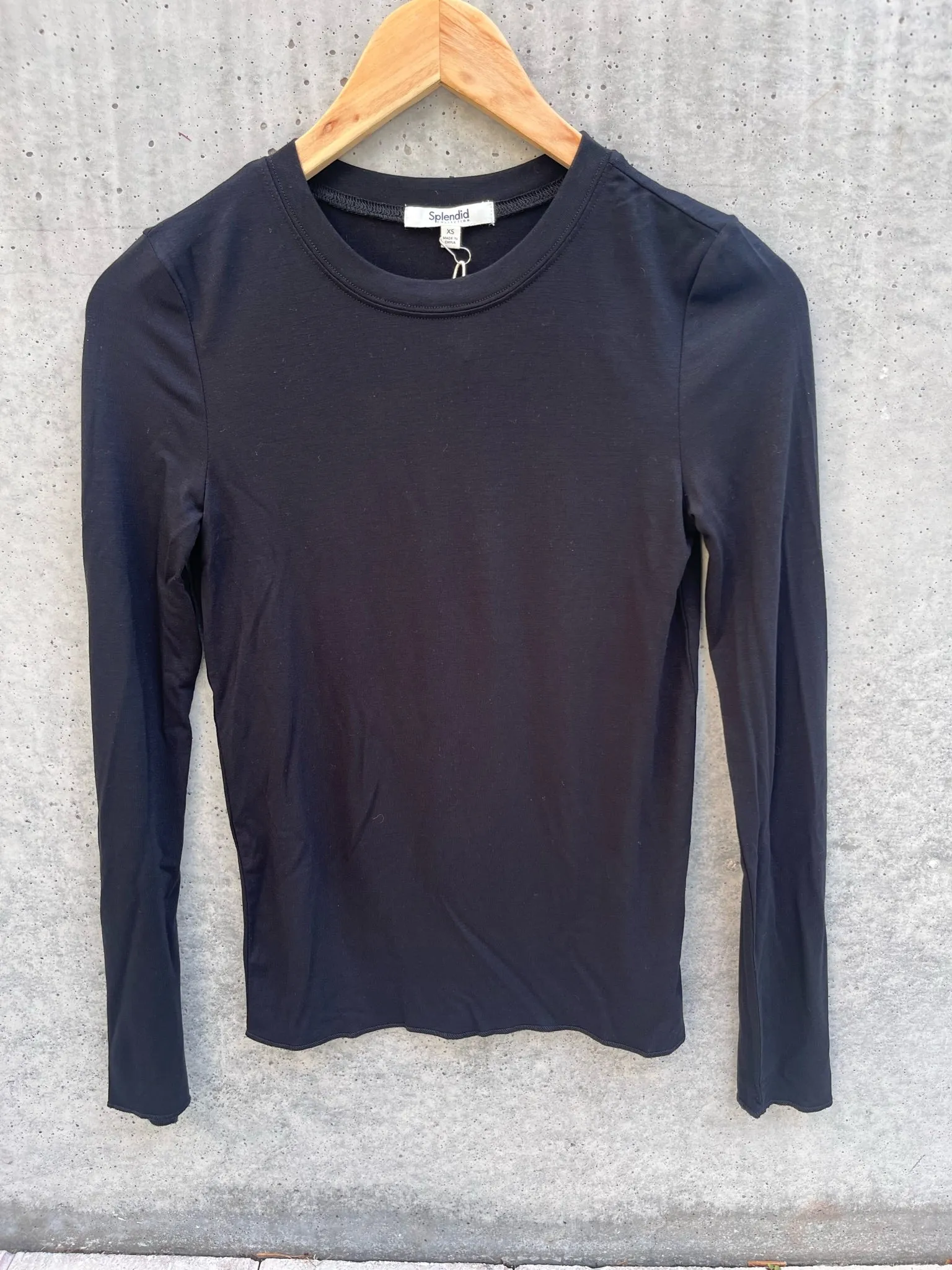 Splendid Bamboo Long Sleeve Tee