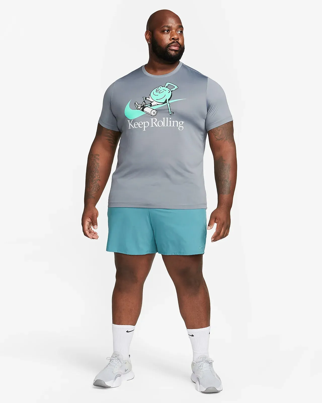 T SHIRT NIKE DRY FIT MAGLIA UOMO FITNESS