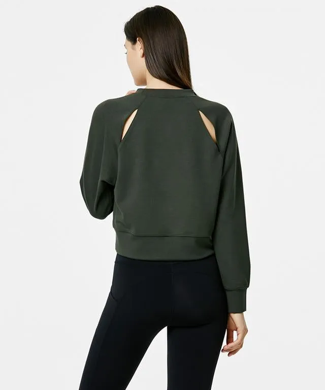 Tourjours Crop Sweat