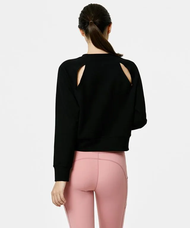 Tourjours Crop Sweat