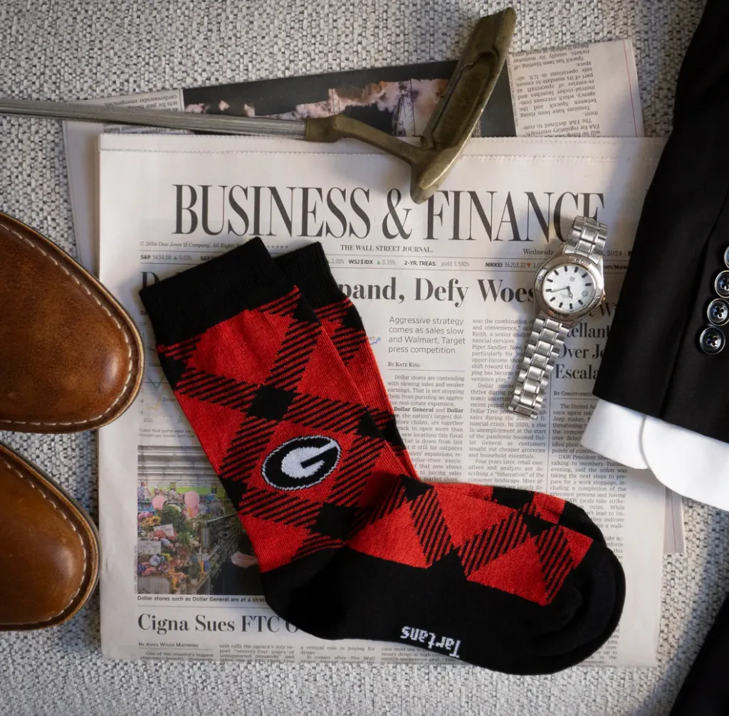 UGA Cotton Blend Socks
