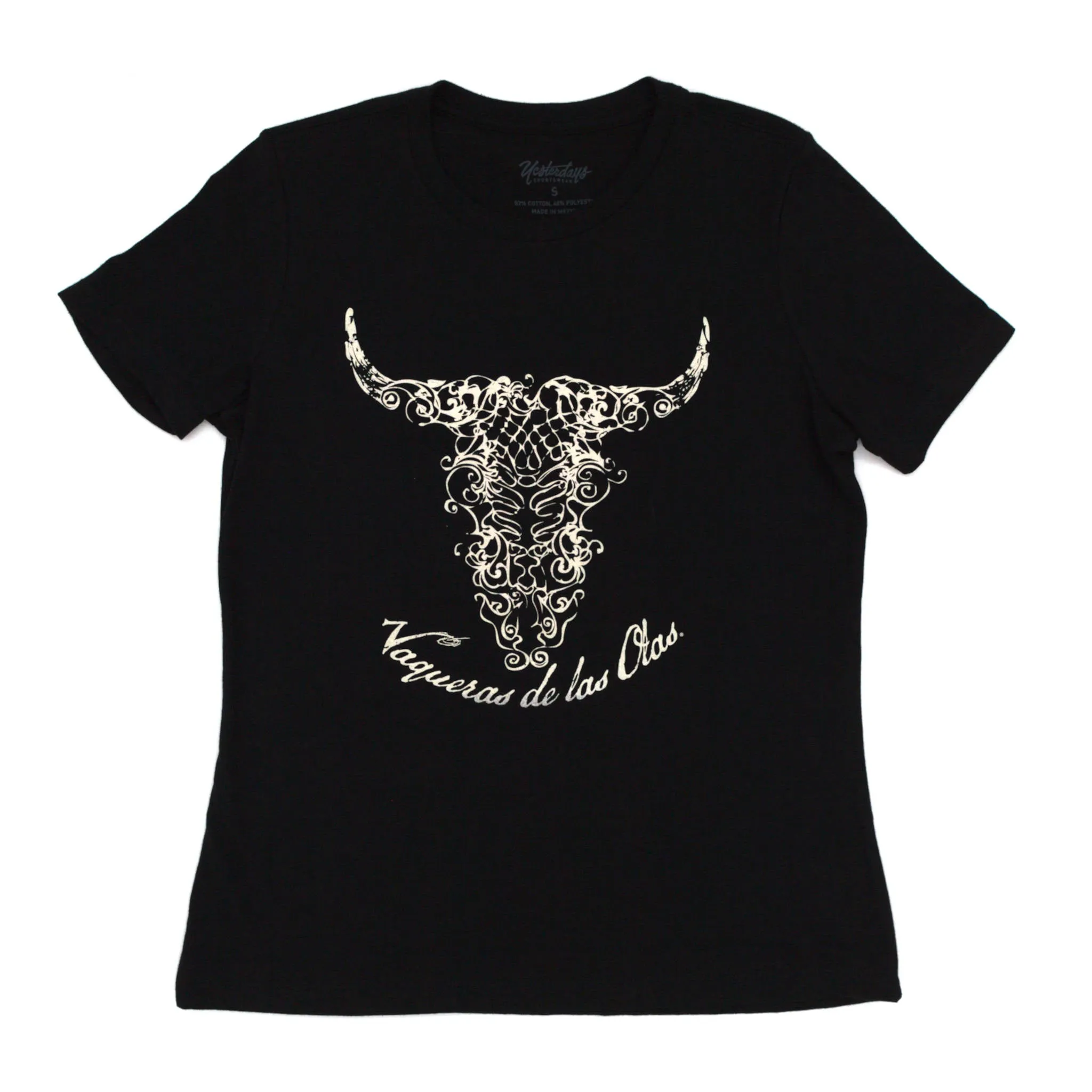 Vaqueras de las Olas Women's Short Sleeve T-Shirt - Black