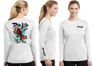 Women’s Performance Dive Life Octopus Long Sleeve