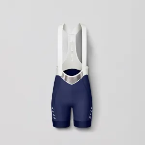 Women's Short Team Bib Evo - Navy/White