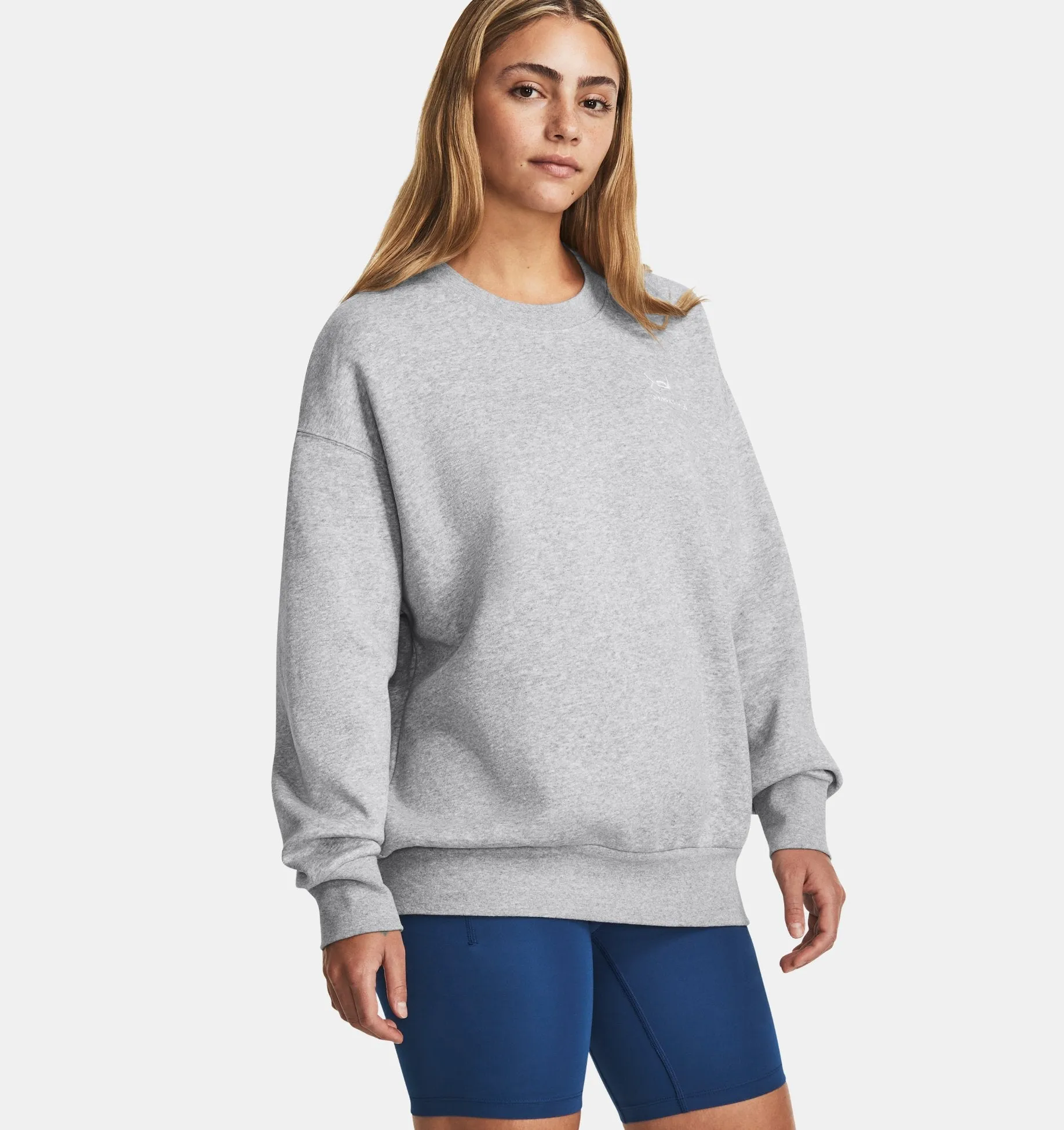 Women's UA Essential Fleece Oversized Crew
